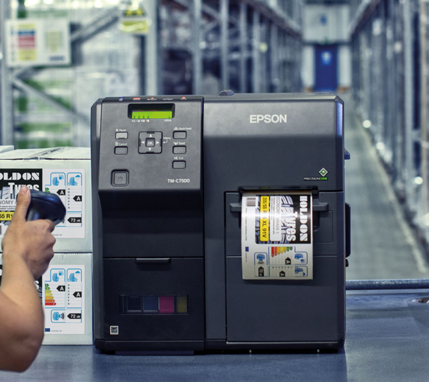 [Imagen] Impresora industrial EPSON ColorWorks C7500